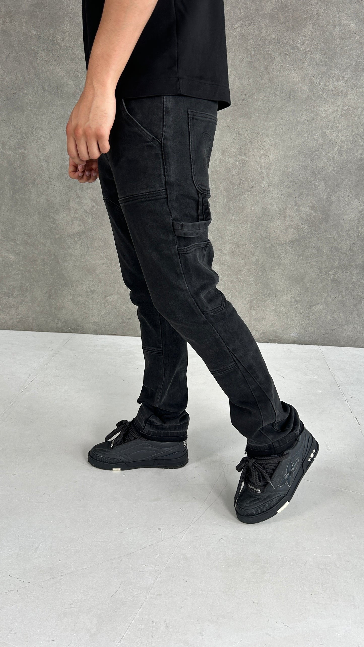Triple Black Carpenter Jeans