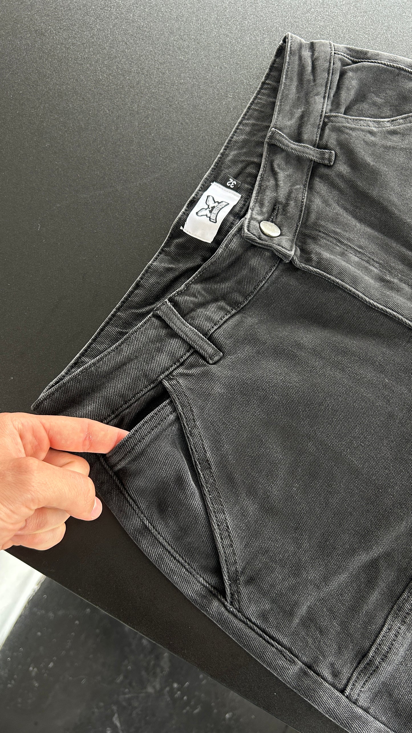 Triple Black Carpenter Jeans