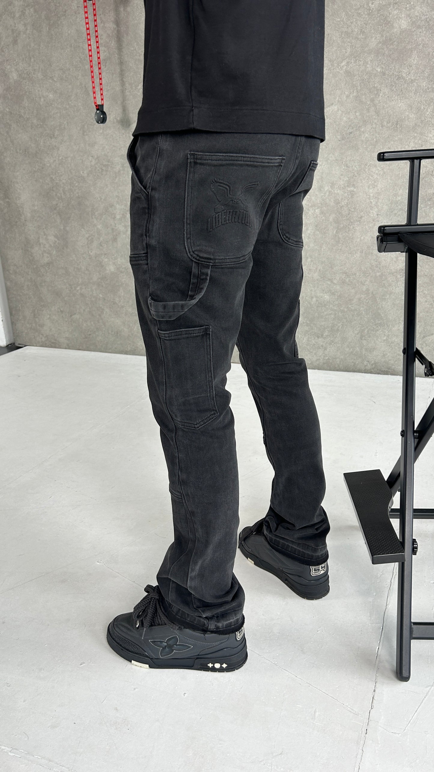 Triple Black Carpenter Jeans