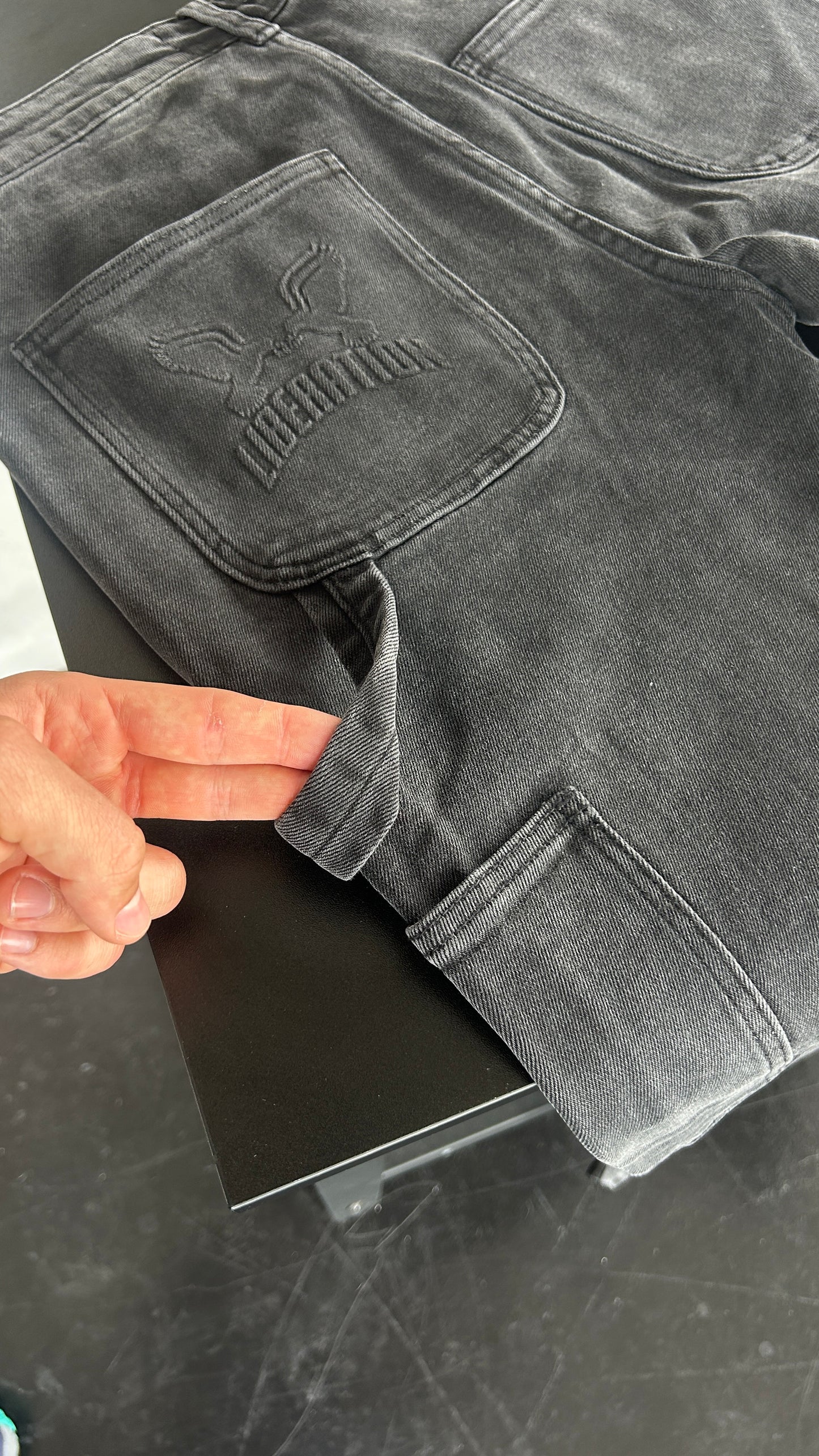Triple Black Carpenter Jeans